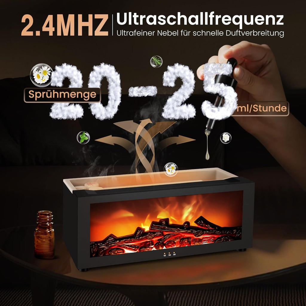MyLumora™ Premium Flame Diffuser – Dein Kaminfeuer für die Seele